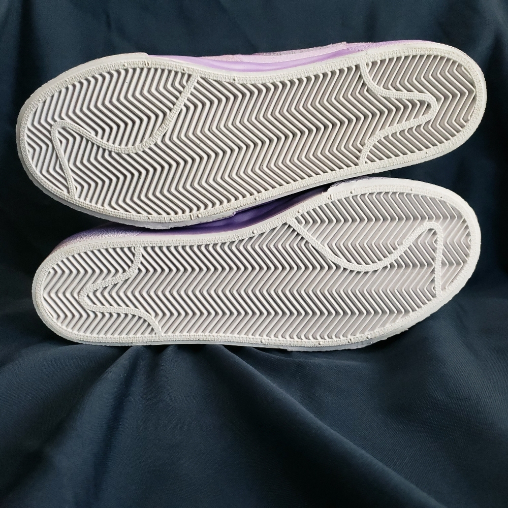 Nike SB Zoom Blazer Mid Premium Lilac Purple White Sneaker Mens US 8.5 - Picture 8 of 11